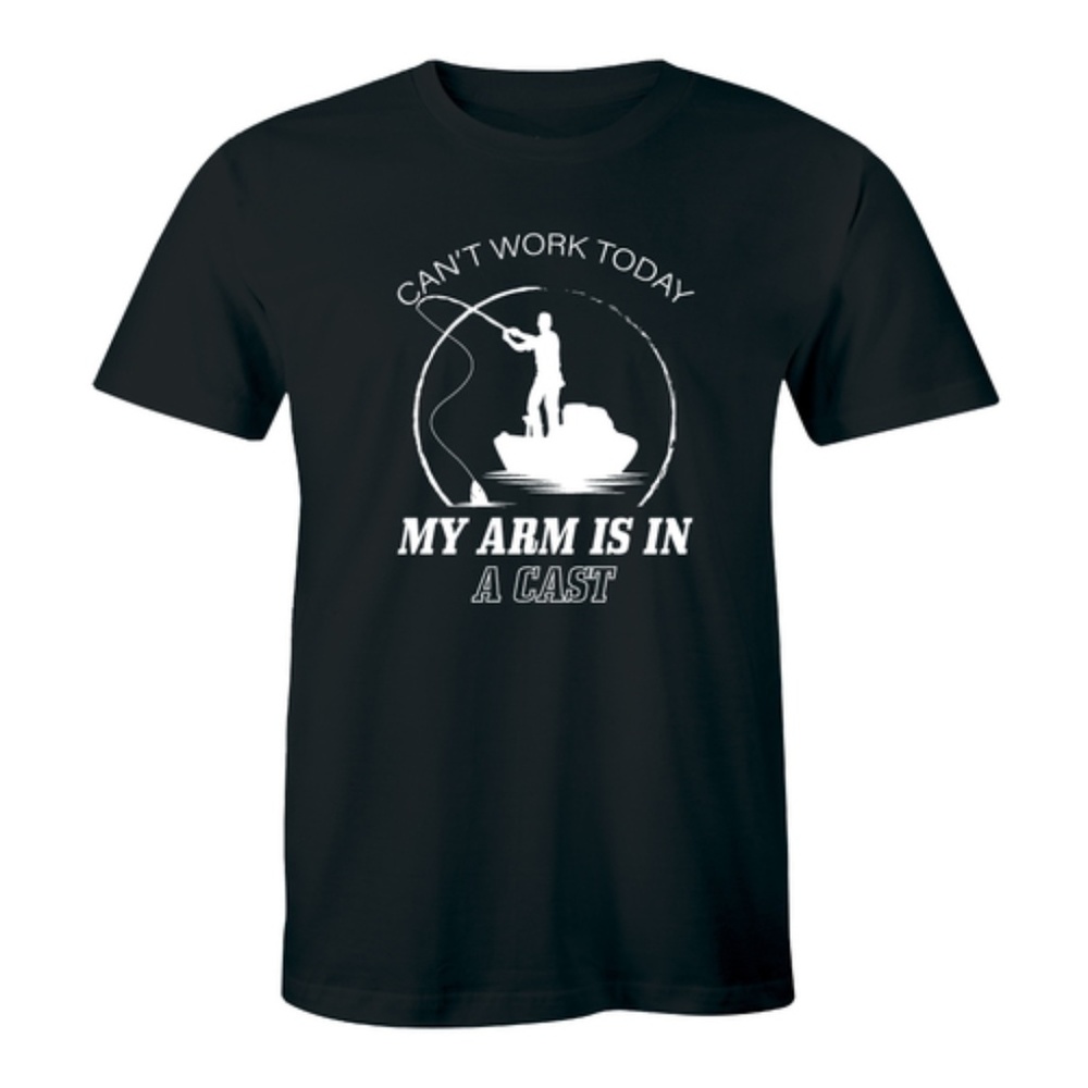 Can't Work Today My Arm Is In A Cast Men's T-shirt